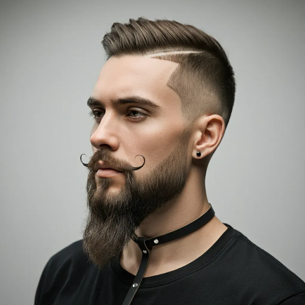 Chin Strap Goatee Style