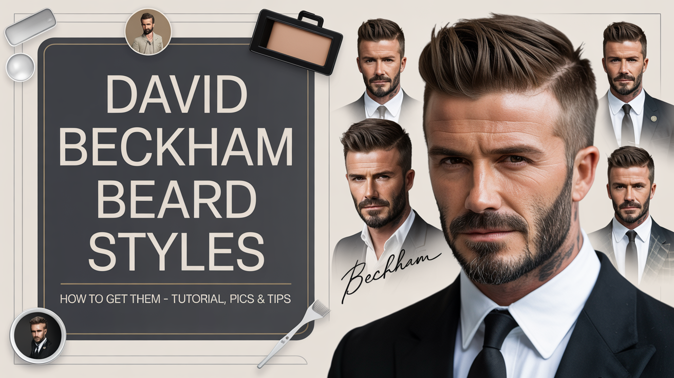 David Beckham Beard Styles: How To Get Them, Tutorial, Pics and Tips