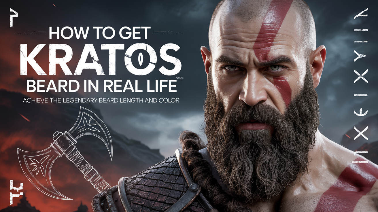 How to Get Kratos Beard in Real Life: Achieving the Legendary Kratos Beard Length and Color