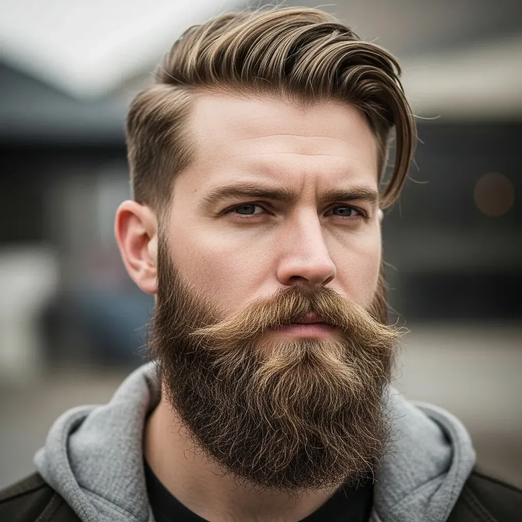 Tapered Viking Beard