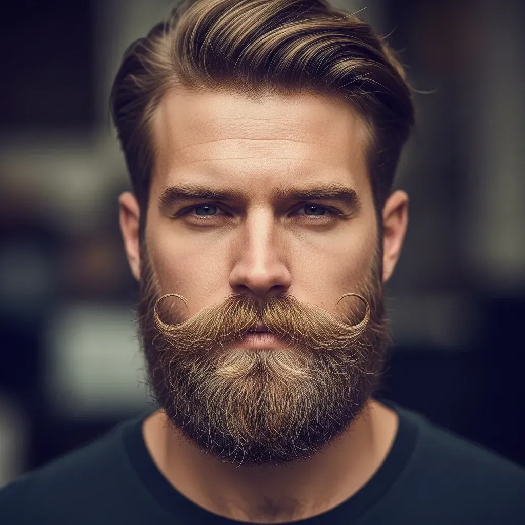 Viking Handlebar Mustache