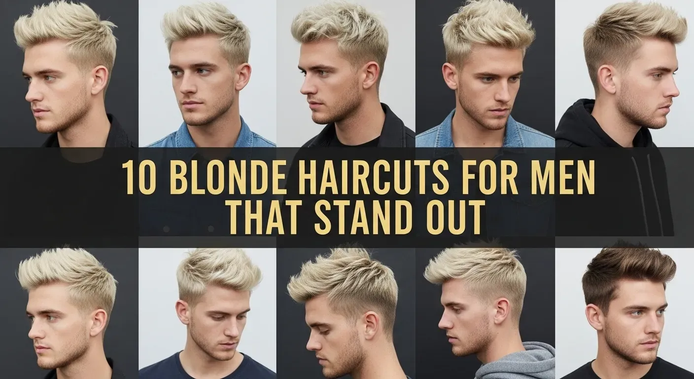10 Blonde Haircuts for Men That Stand Out in 2025