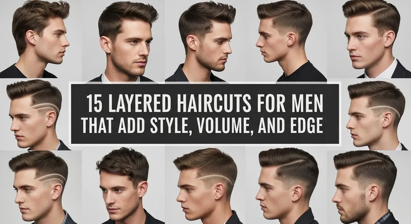 15 Layered Haircuts for Men That Add Style, Volume, and Edge