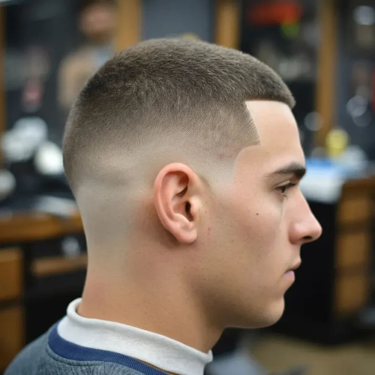 Buzz Cut with Skin Fade