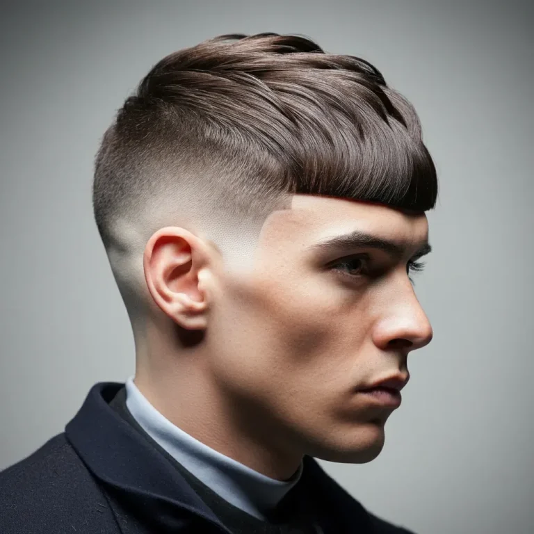 Caesar Cut with Taper