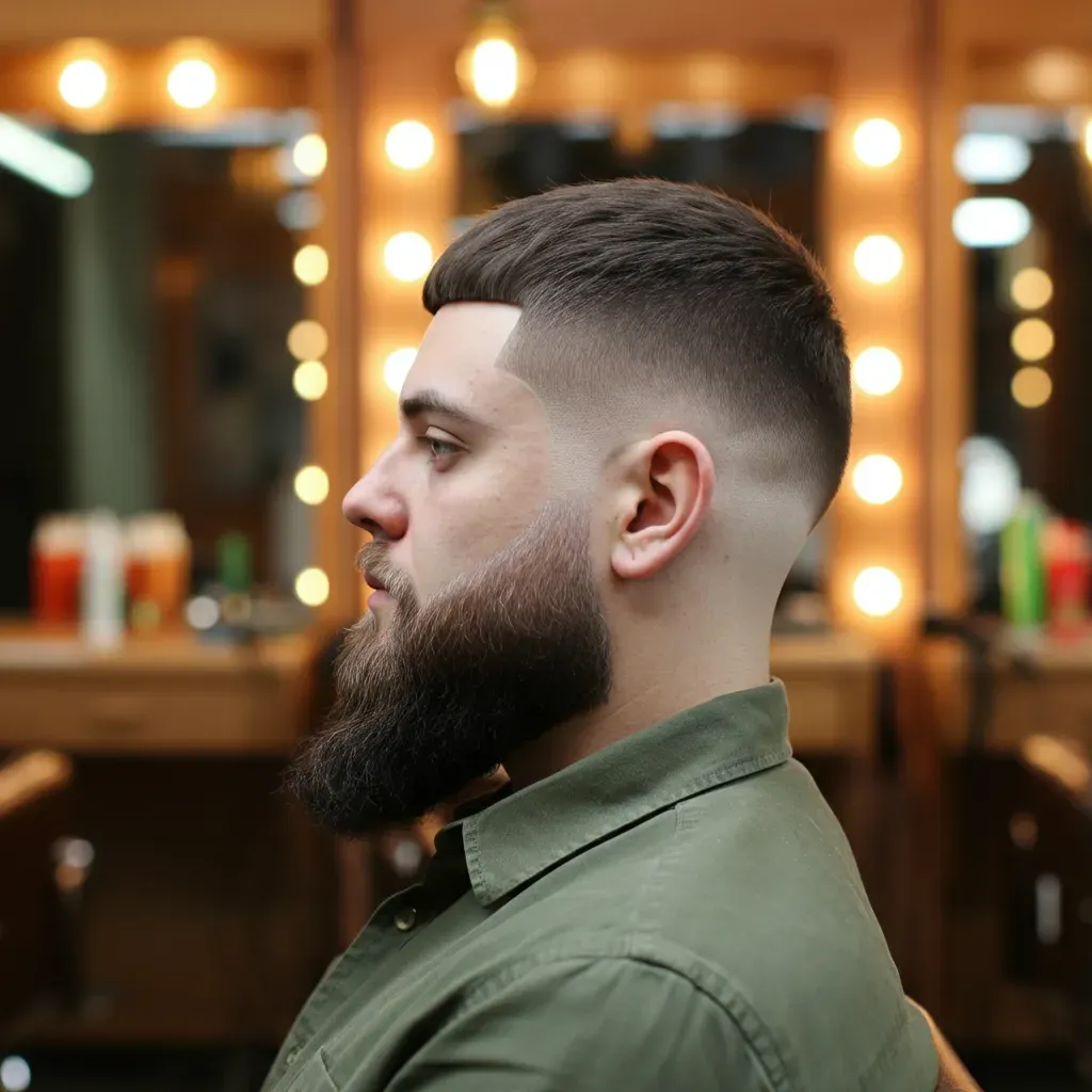 Curved Fade Beard