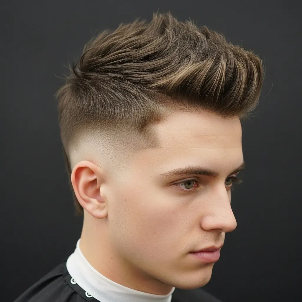 Faux Hawk with Choppy Layers