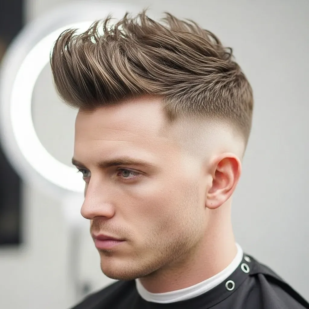 Faux Hawk with Textured Crop