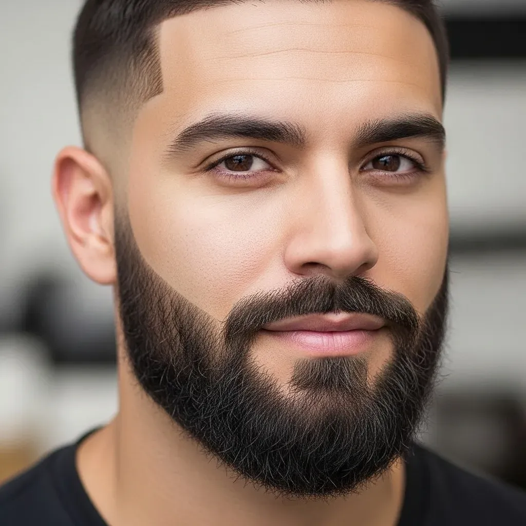 Reverse Fade Beard