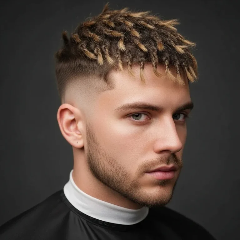 Short Dreads with Fade