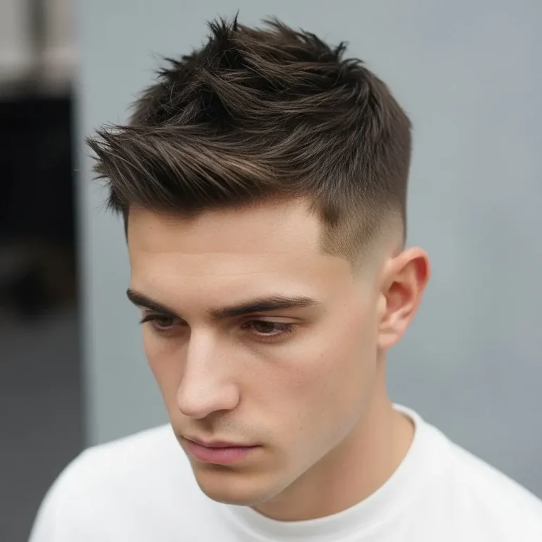 Short Spiky Cut with Matte Finish