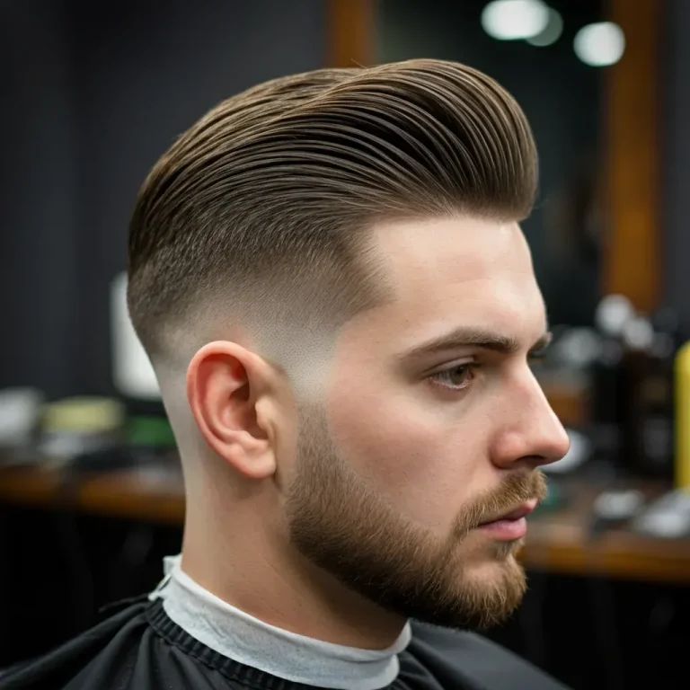 Slicked-Back Undercut