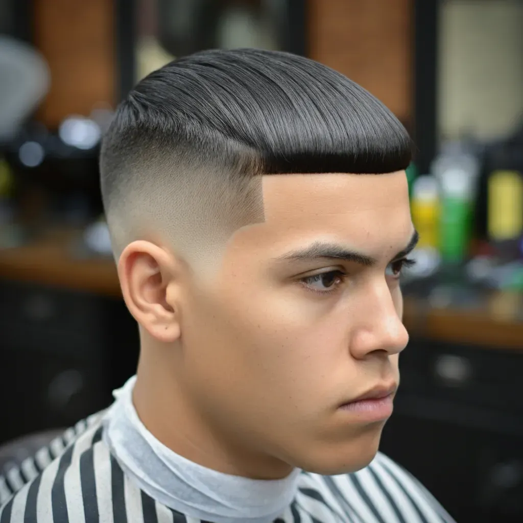 Taper Fade with Crop Top