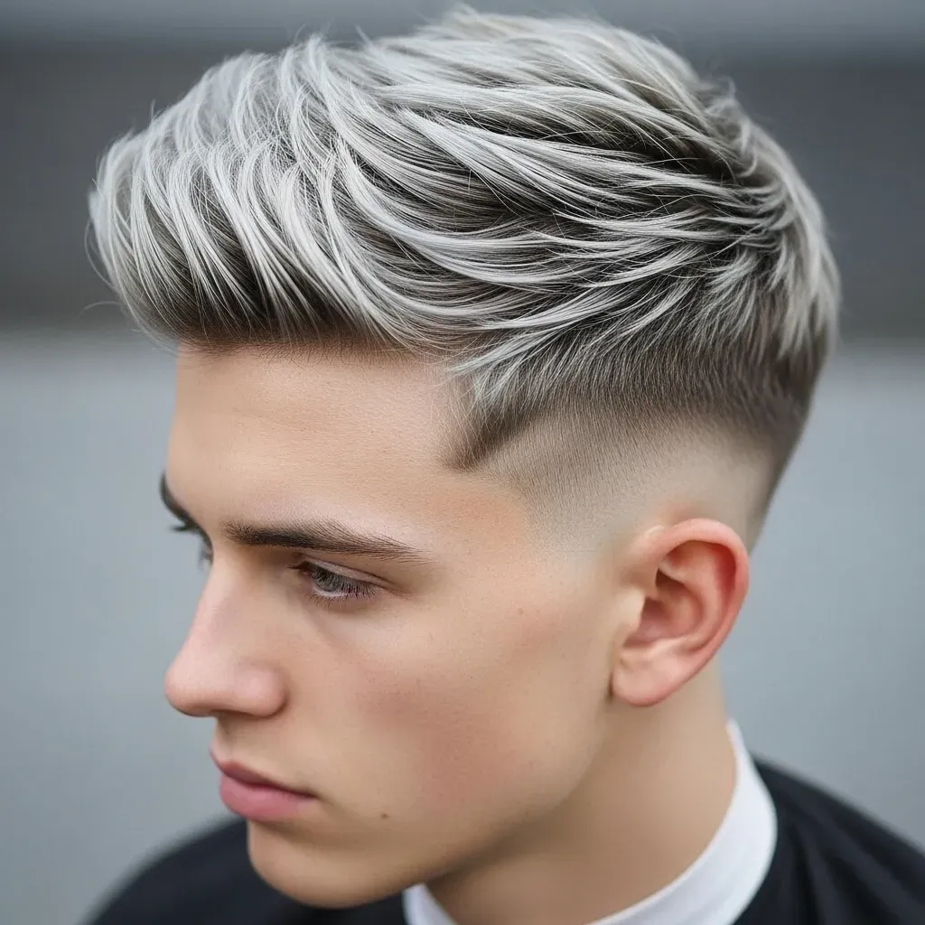 The Frosted Textured Crop