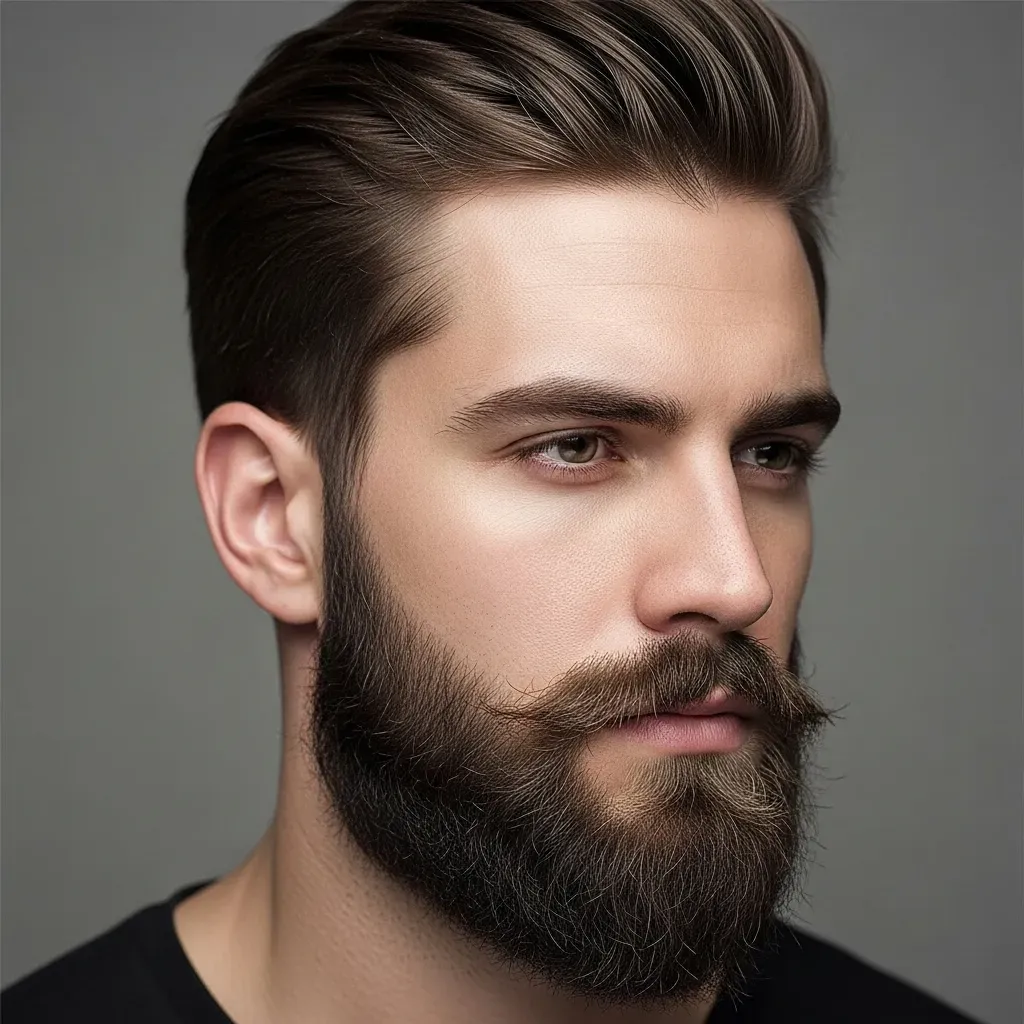 The High Cheekbone Beard