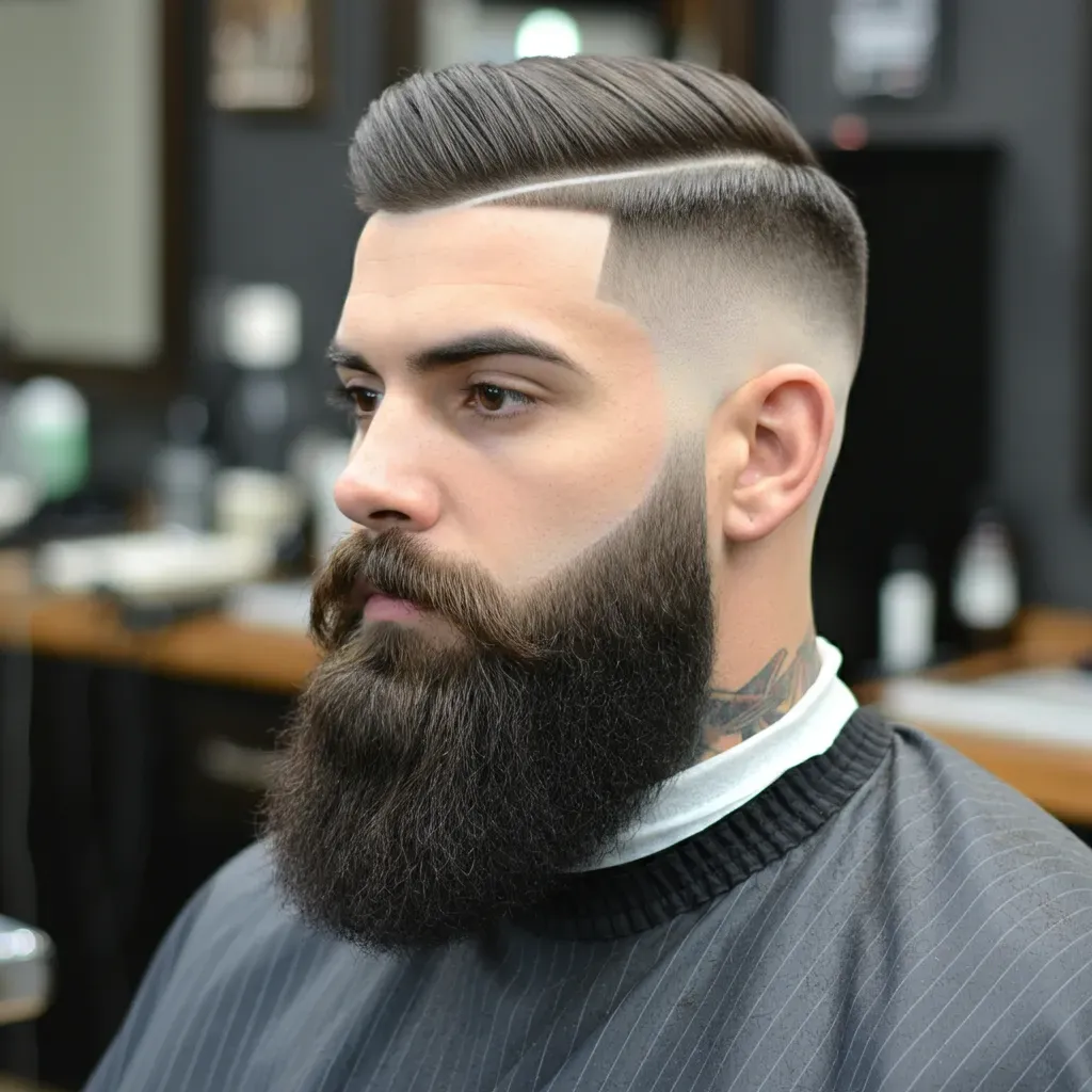 The Skin Fade Beard