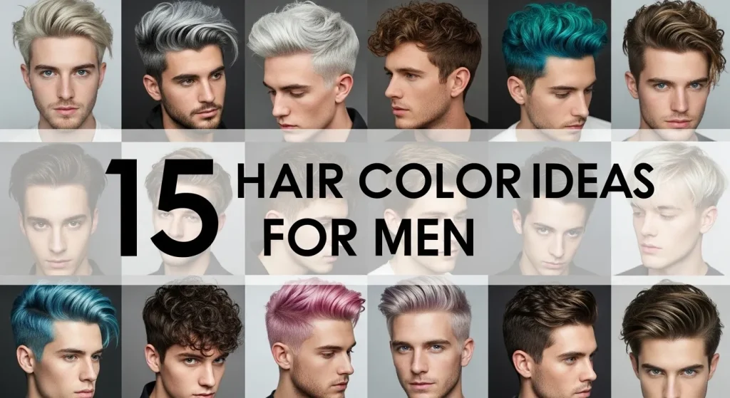 15 Hair Color Ideas for Men