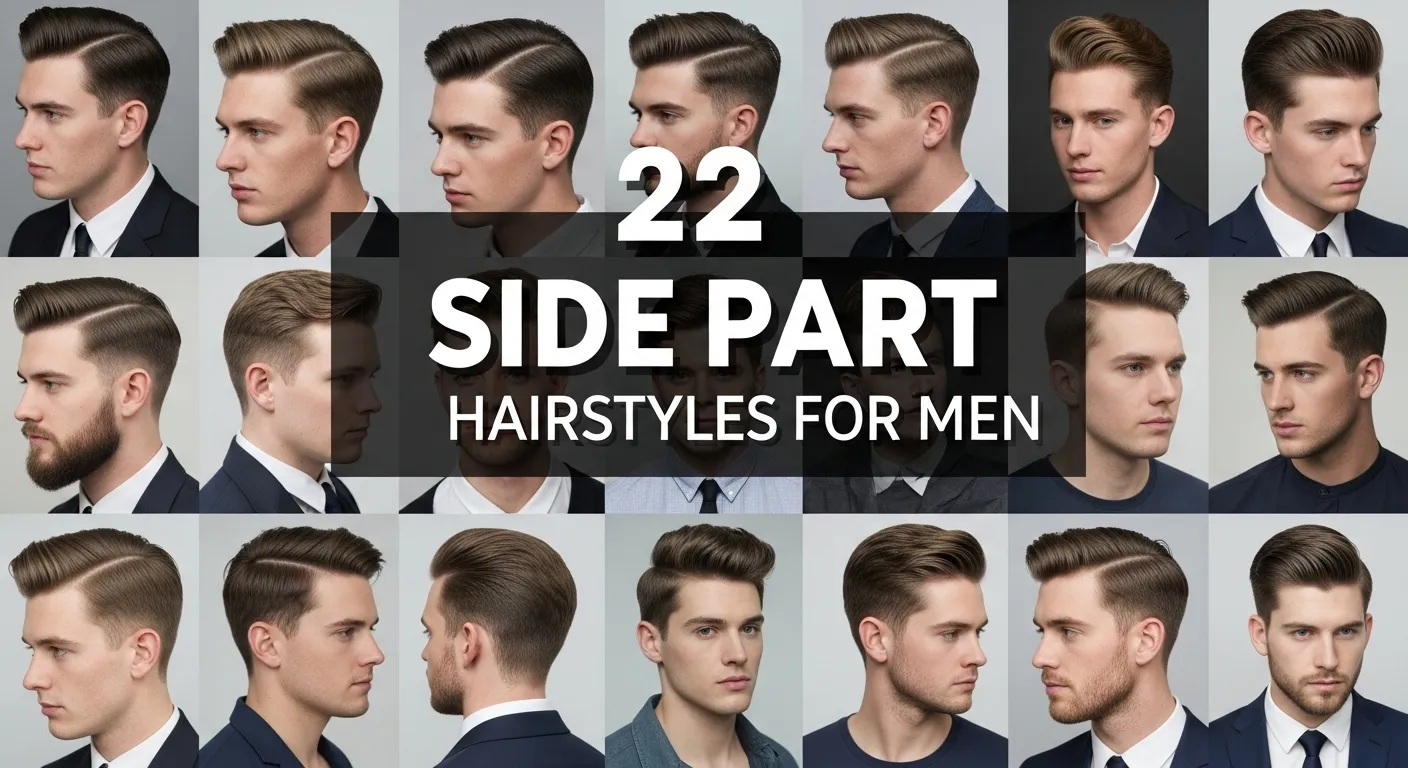 22 Side Part Hairstyles for Men