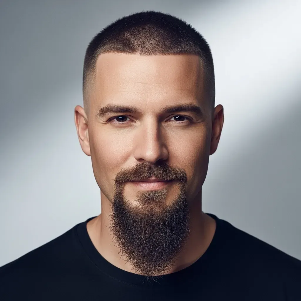 Low Buzz with an Extended Goatee